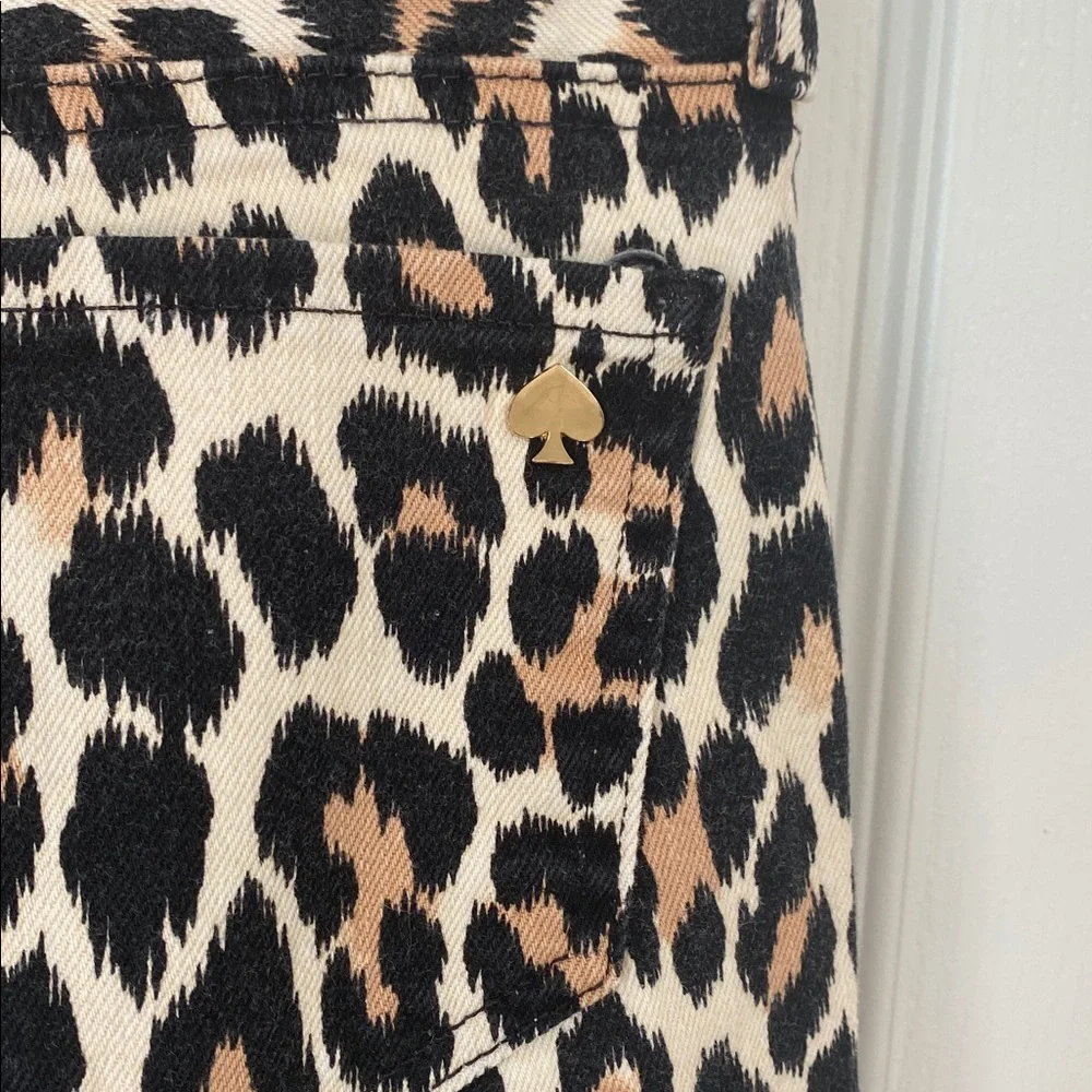 Kate‎ Spade Broome Street Leopard Print Skinny Jeans